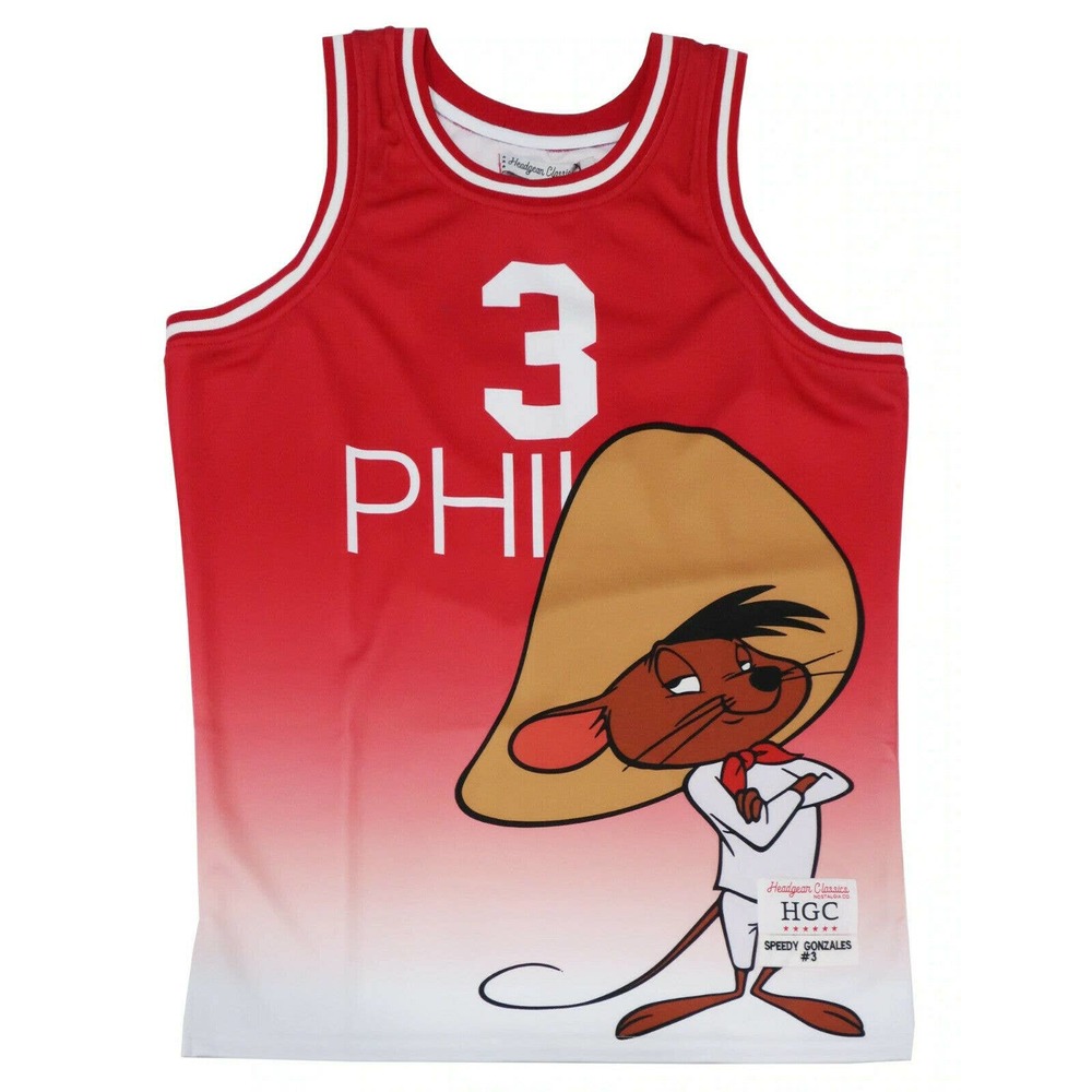 HGC Red Men's Jersey with Cartoon Design